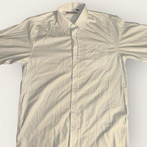 Alberto Cardinali Men’s Tailored Fit Dress Shirt | Classic Button Up – Large